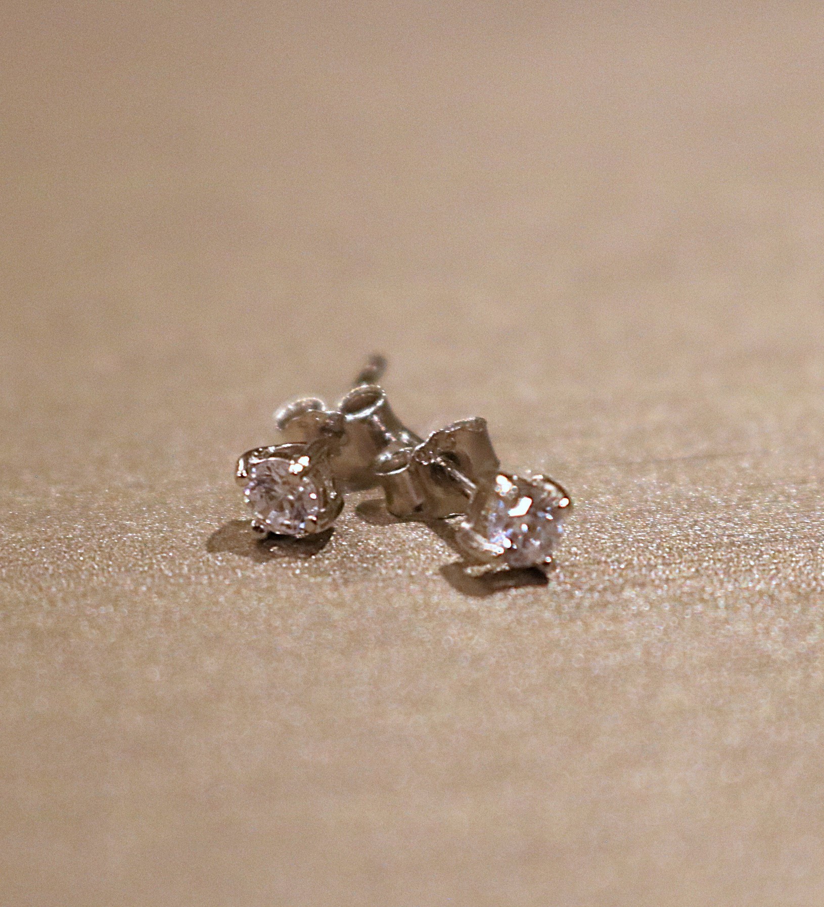 Silver Stud Earring